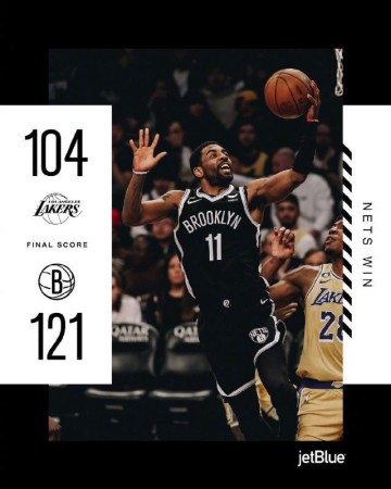 开云最新网址-老将小兵齐闪耀！篮网力克湖人 KD倒下后4胜6负